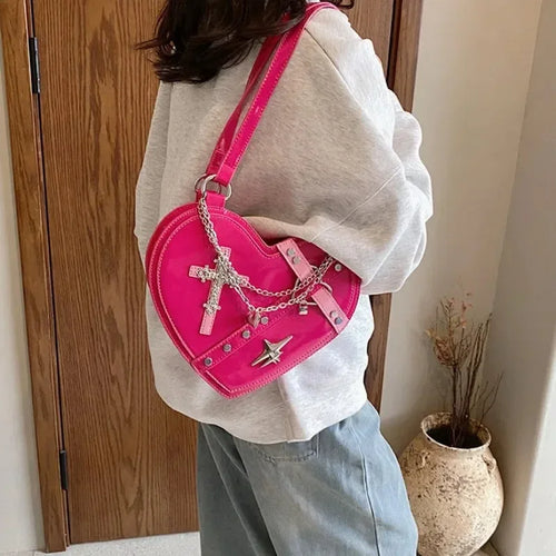 Sacred Heart Crossbody Bag